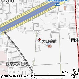 大阪府堺市東区日置荘原寺町287-2周辺の地図