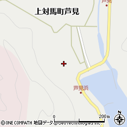 長崎県対馬市上対馬町芦見59周辺の地図