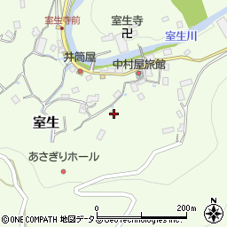 奈良県宇陀市室生743周辺の地図