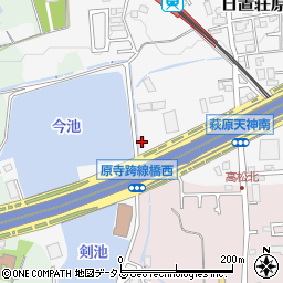 大阪府堺市東区日置荘原寺町130周辺の地図