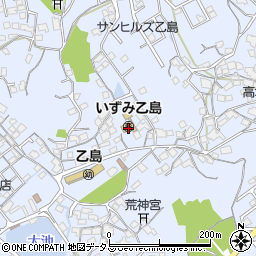 いずみ乙島周辺の地図