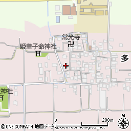 奈良県磯城郡田原本町多526周辺の地図