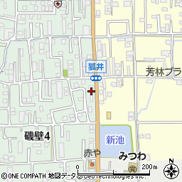 株式会社滝本仏光堂香芝店周辺の地図