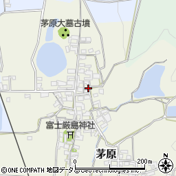 奈良県桜井市茅原601周辺の地図