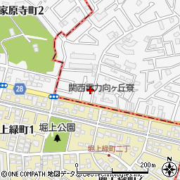 大阪府堺市中区深井中町3076-22周辺の地図