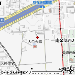 大阪府堺市東区日置荘原寺町361-13周辺の地図