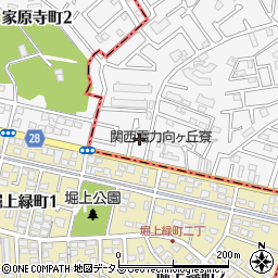 大阪府堺市中区深井中町3076周辺の地図