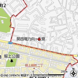 大阪府堺市中区深井中町1001-3周辺の地図