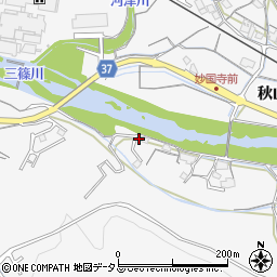 広島県広島市安佐北区白木町秋山1149周辺の地図