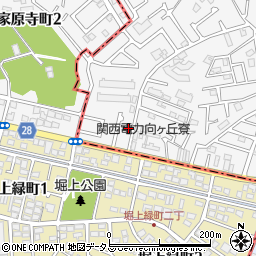 大阪府堺市中区深井中町3076-21周辺の地図