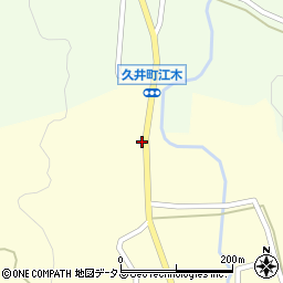 久井石油店周辺の地図