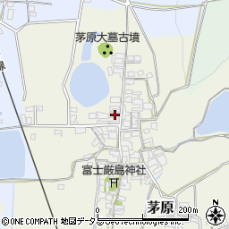 奈良県桜井市茅原626周辺の地図