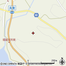 広島県東広島市福富町久芳3640周辺の地図