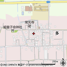 奈良県磯城郡田原本町多480-2周辺の地図