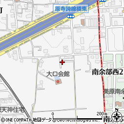 大阪府堺市東区日置荘原寺町361周辺の地図