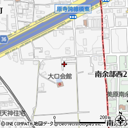 大阪府堺市東区日置荘原寺町361-9周辺の地図