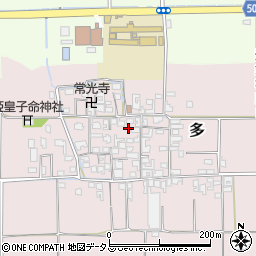 奈良県磯城郡田原本町多484周辺の地図