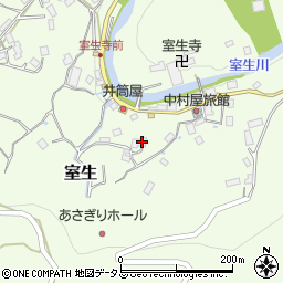 奈良県宇陀市室生728周辺の地図