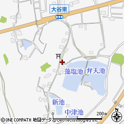 岡山県浅口市金光町大谷1991周辺の地図