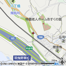 大阪府羽曳野市飛鳥1322周辺の地図
