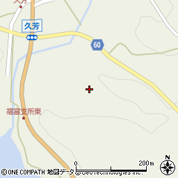 広島県東広島市福富町久芳115周辺の地図