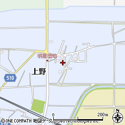 三重県多気郡明和町上野840周辺の地図