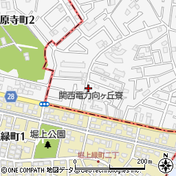 大阪府堺市中区深井中町1006-1周辺の地図