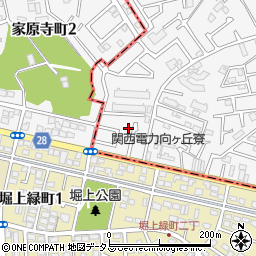大阪府堺市中区深井中町3076-4周辺の地図