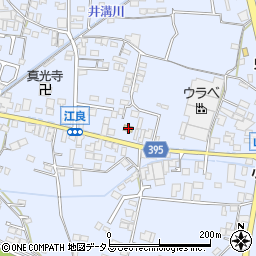 ファミリーマート駅家町江良店周辺の地図