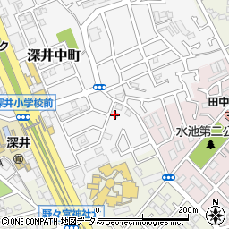 大阪府堺市中区深井中町3274周辺の地図