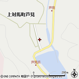 長崎県対馬市上対馬町芦見125周辺の地図