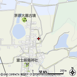 奈良県桜井市茅原596周辺の地図