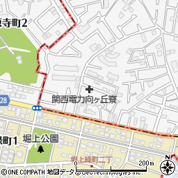 大阪府堺市中区深井中町890-22周辺の地図