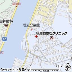 岡山県倉敷市玉島乙島300周辺の地図