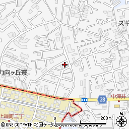 大阪府堺市中区深井中町1131-5周辺の地図