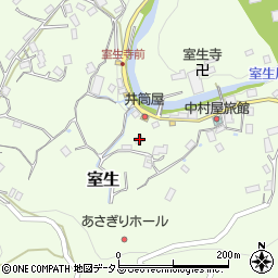奈良県宇陀市室生701周辺の地図