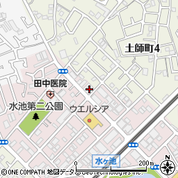 株式会社みやび　大阪営業所周辺の地図