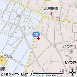 三重県多気郡明和町竹川221-7周辺の地図