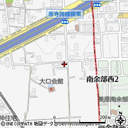 大阪府堺市東区日置荘原寺町355-7周辺の地図