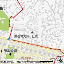 大阪府堺市中区深井中町890周辺の地図