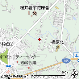 奈良県宇陀市榛原萩原2033-3周辺の地図