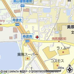 焼肉特急美原駅周辺の地図