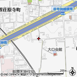 大阪府堺市東区日置荘原寺町277周辺の地図