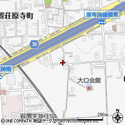 大阪府堺市東区日置荘原寺町277周辺の地図