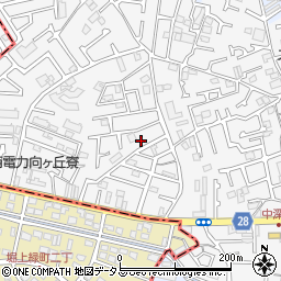大阪府堺市中区深井中町997-3周辺の地図
