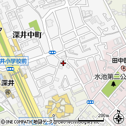 大阪府堺市中区深井中町3273周辺の地図