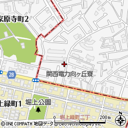 大阪府堺市中区深井中町880-13周辺の地図