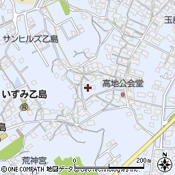 岡山県倉敷市玉島乙島3026周辺の地図