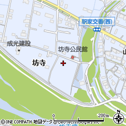 広島県福山市駅家町坊寺周辺の地図