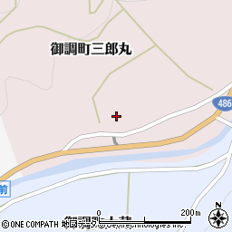 広島県尾道市御調町三郎丸1320周辺の地図
